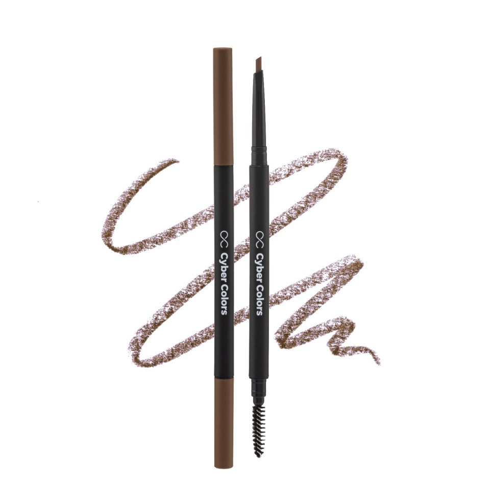 TRIANGULAR SLIM EYEBROW PEN 0.5G (01 BROWN)