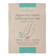 PEPPERMINT GENTLE SOFTENING FOOT MASK 18ML