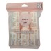 DOUBLE LAYER SPRING CLIPS HAIR ROLLERS 6PCS (PINK)