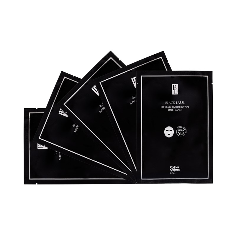 BLACK LABEL SUPREME YOUTH REVIVAL SHEET MASK 40MLX5&APOS;S
