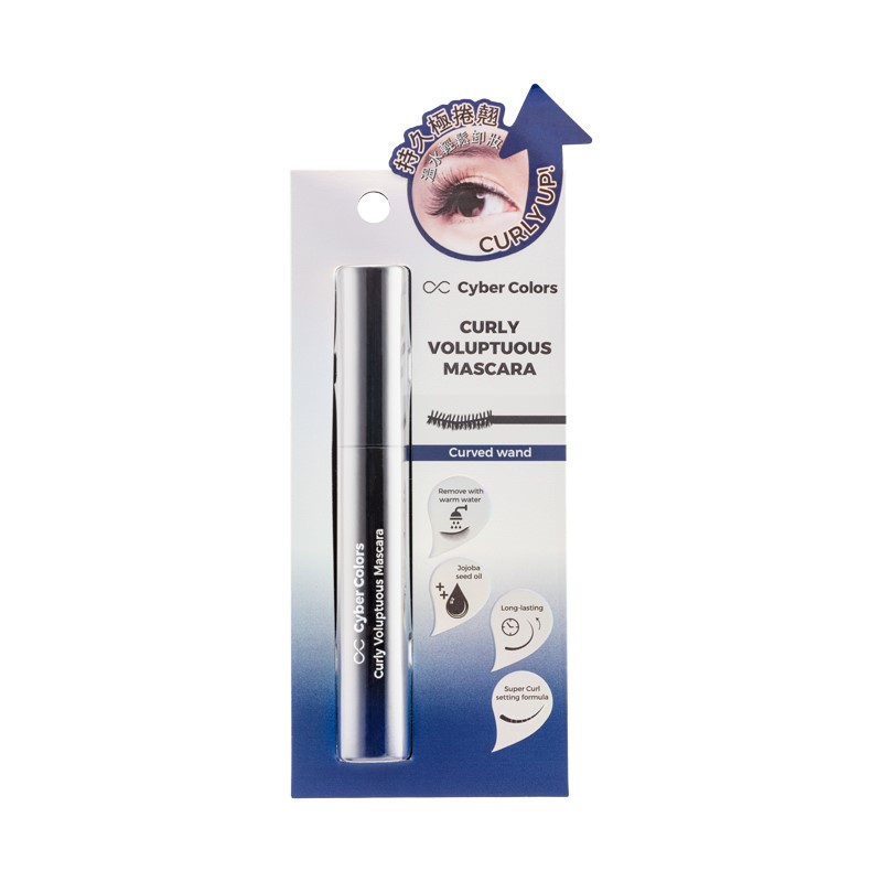 CURLY VOLUPTUOUS MASCARA 9.5G (BLACK)