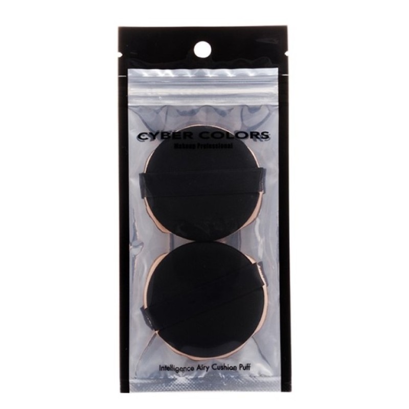 INTELLIGENCE AIRY CUSHION PUFF 2&APOS;S (BLACK)