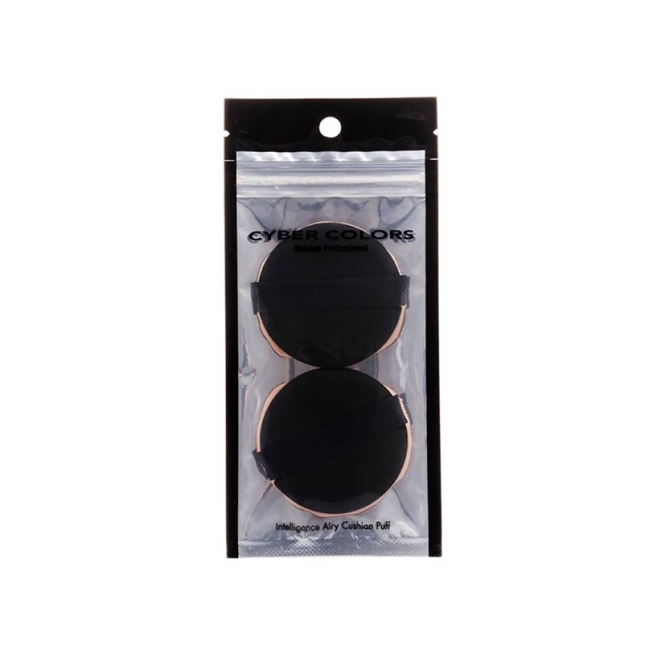 INTELLIGENCE AIRY CUSHION PUFF 2&APOS;S (BLACK)