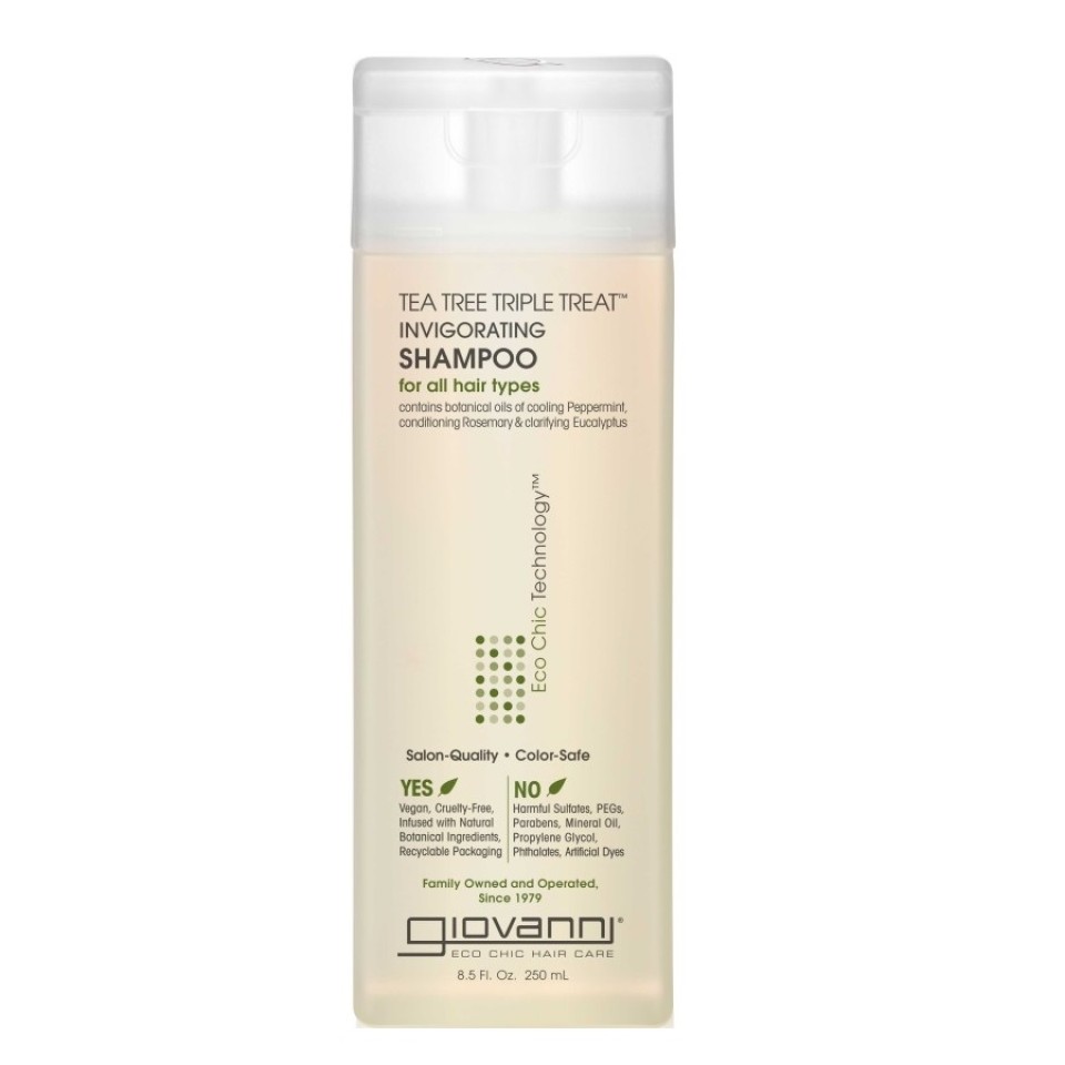 TEA TREE TRIPLE TREAT INVIGORATING SHAMPOO 250ML